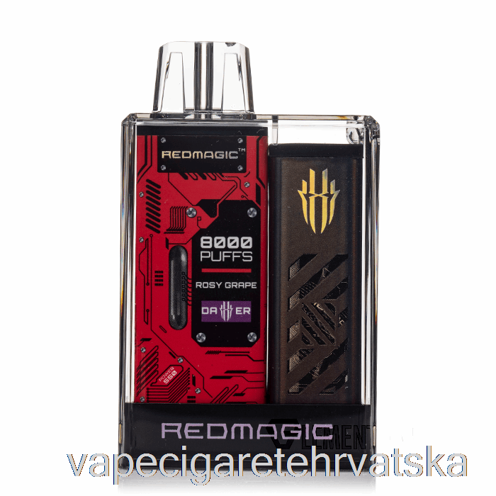 Vape Hrvatska Redmagic Dagger 8000 Disposable Rosy Grape